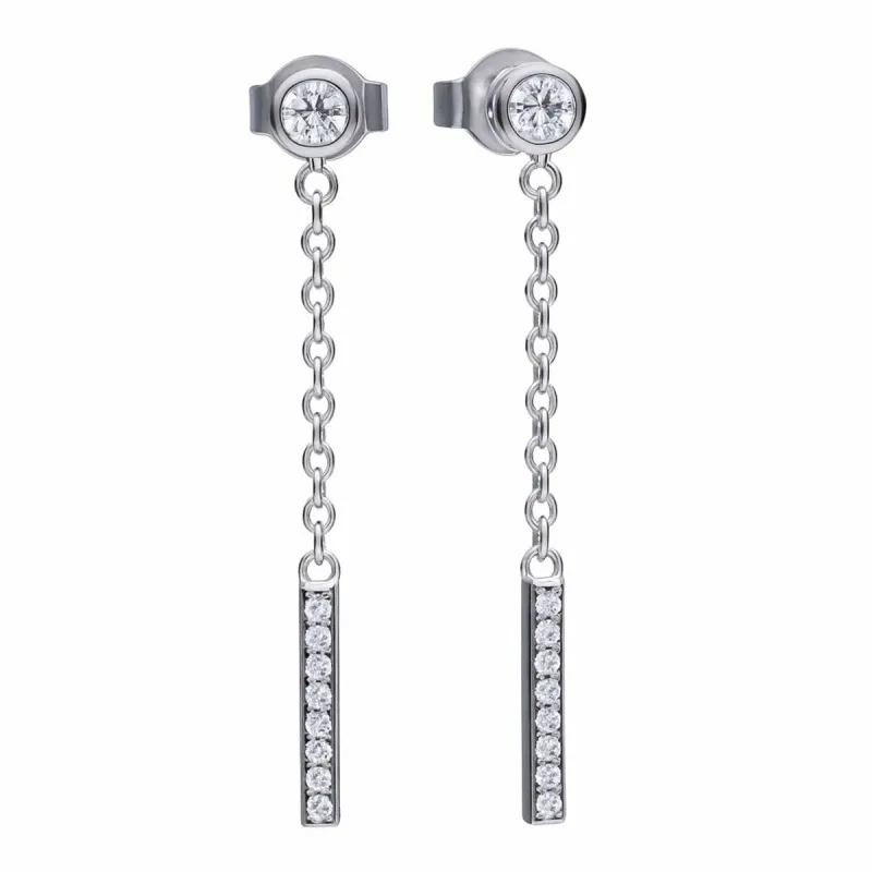 Ladies' Earrings Diamonfire 6219191082 3 cm